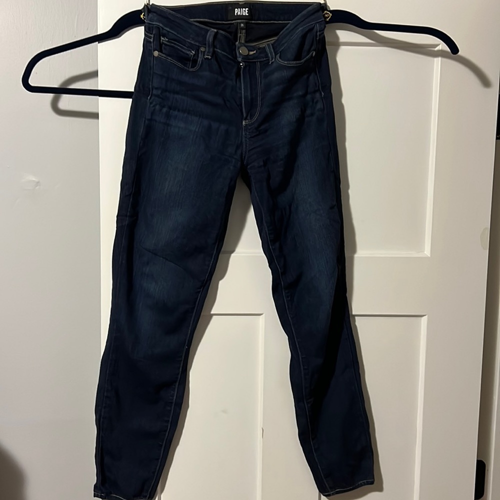 Paige Hoxton Ankle skinny jeans women’s size 26, gently worn